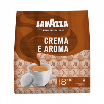 Lavazza Kaffee­Pads Crema e Aroma 8/10, 18 Portionen, 125 Gramm